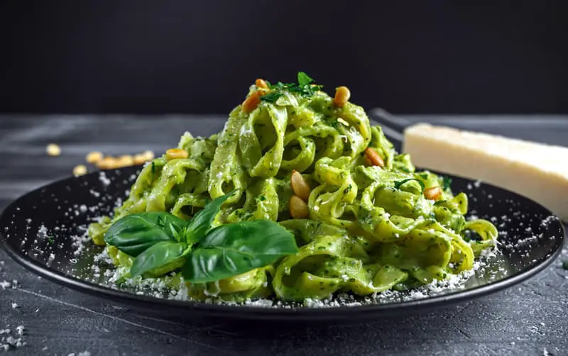 Parmesan and Pesto