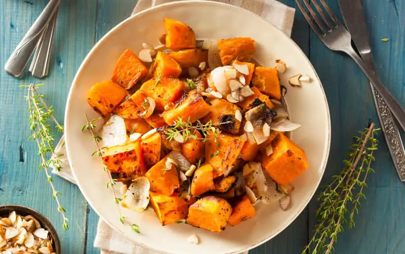 Sweet Potatoes Roasted with Butter