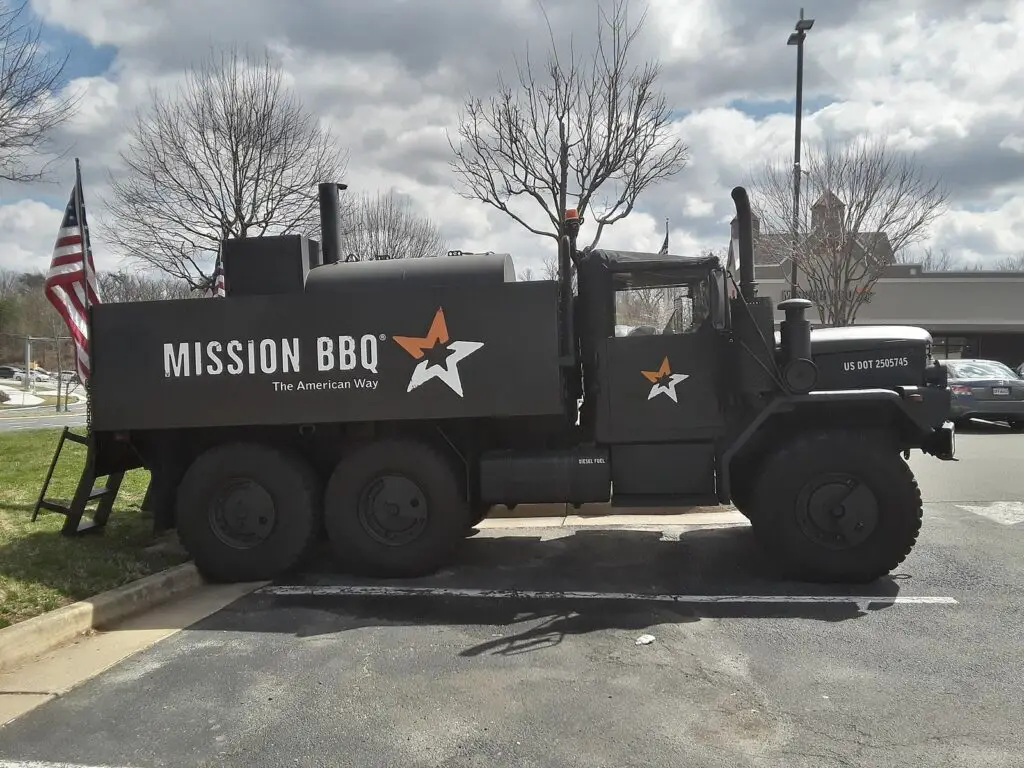 Mission BBQ Army Truck